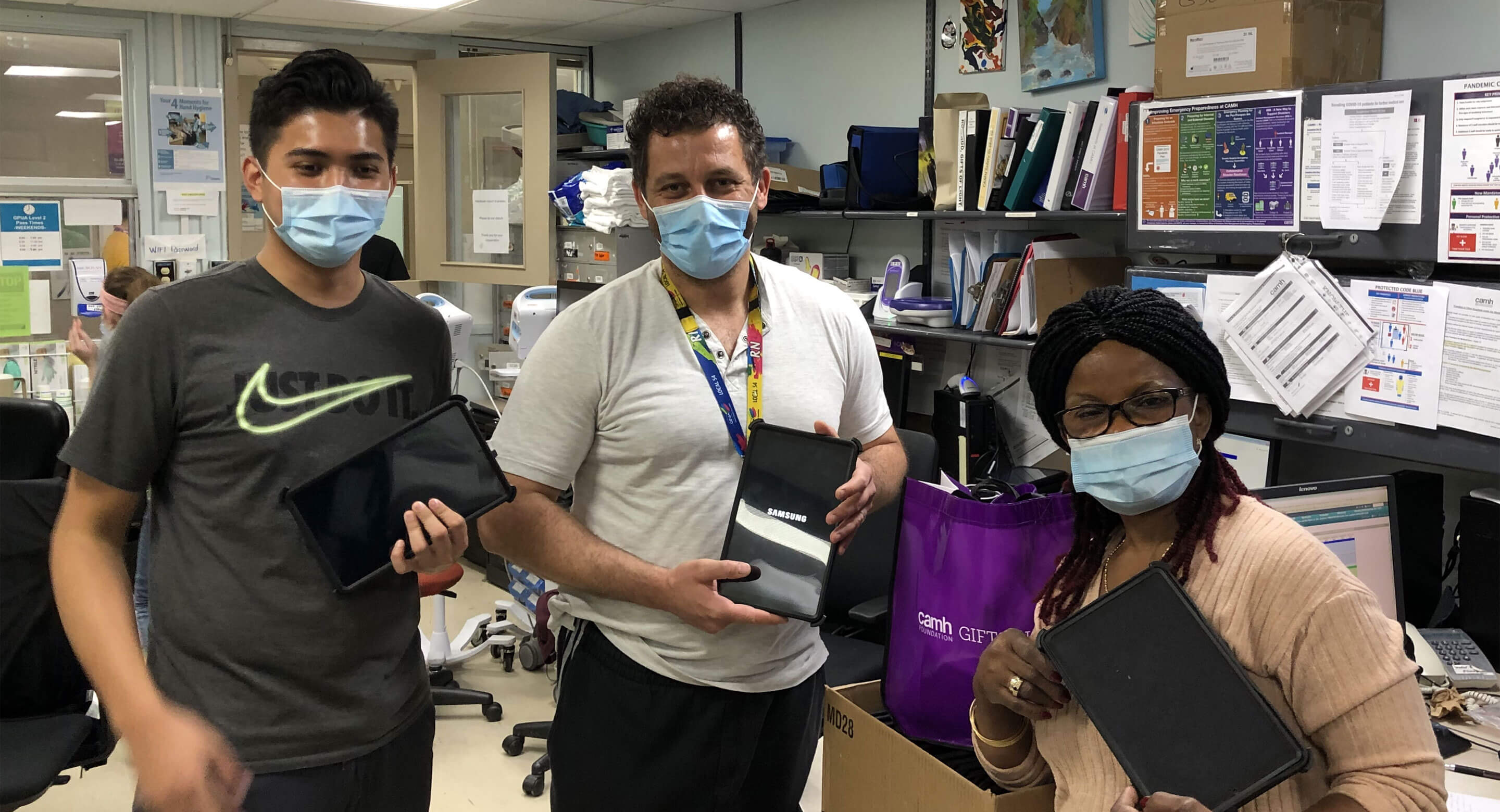 Donated tablets